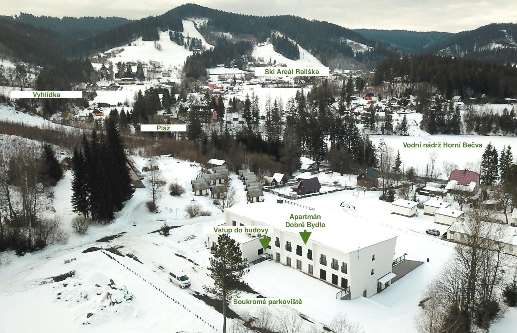 Apartman Dobre Bydlo V Beskydech Horní Bečva エクステリア 写真